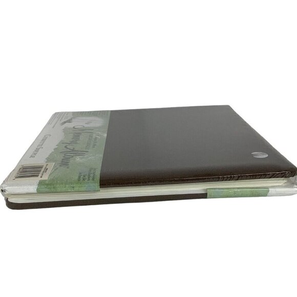 Westrim Crafts Memory Album 12x12 Brown Leatherette Strap Hinge Scrapbook - Picture 7 of 7